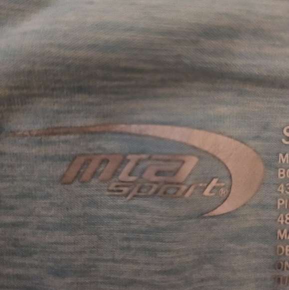 MTA Sport Blue Leggings - Picture 3 of 7